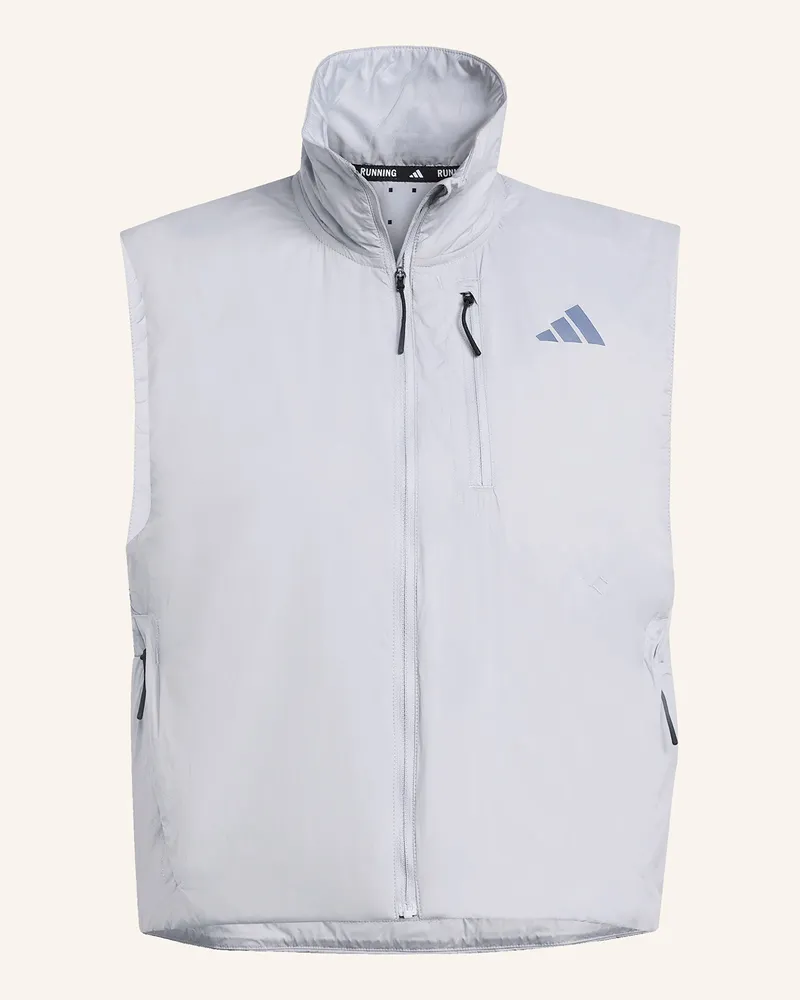 adidas Laufweste ADI365 RUNNING CLIMAWARM Blaugrau