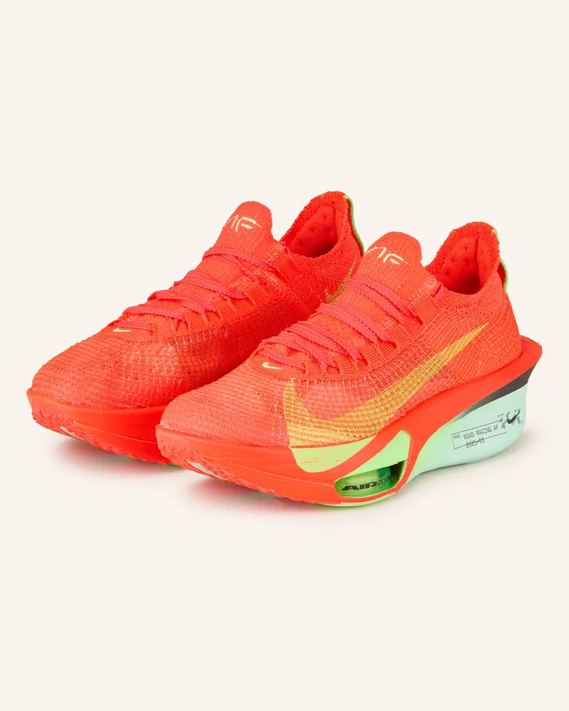 Nike Laufschuhe AIR ZOOM ALPHAFLY 3 Neonrot