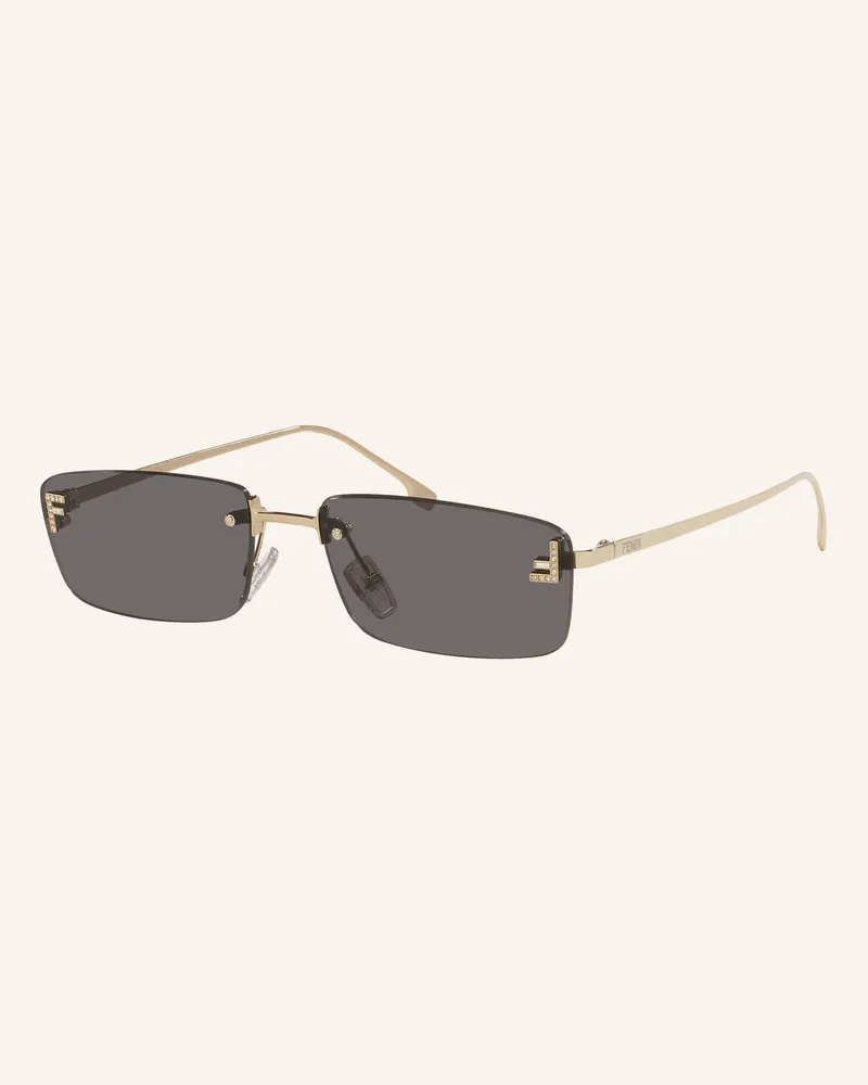 Fendi Sonnenbrille fn000822 gelb Gelb
