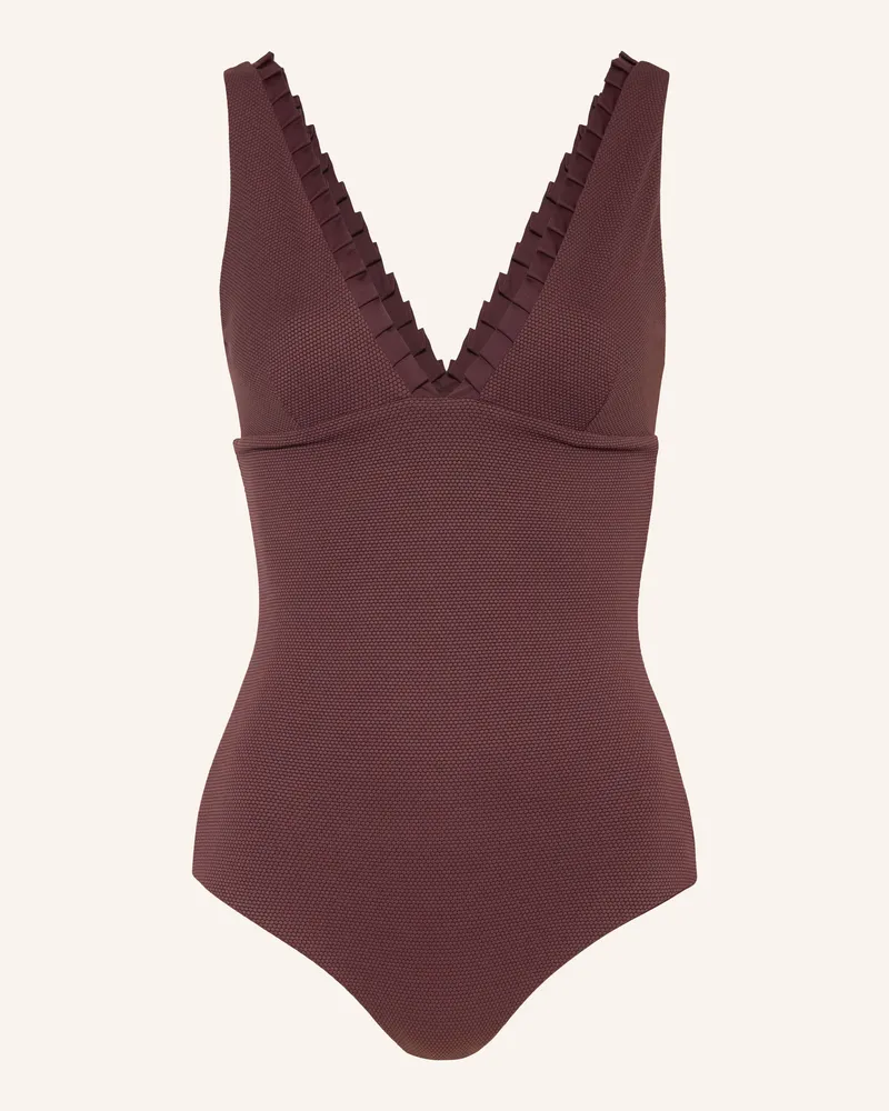 MYMARINI Shape-Badeanzug Swimsuit No. 2 braun Dunkelbraun