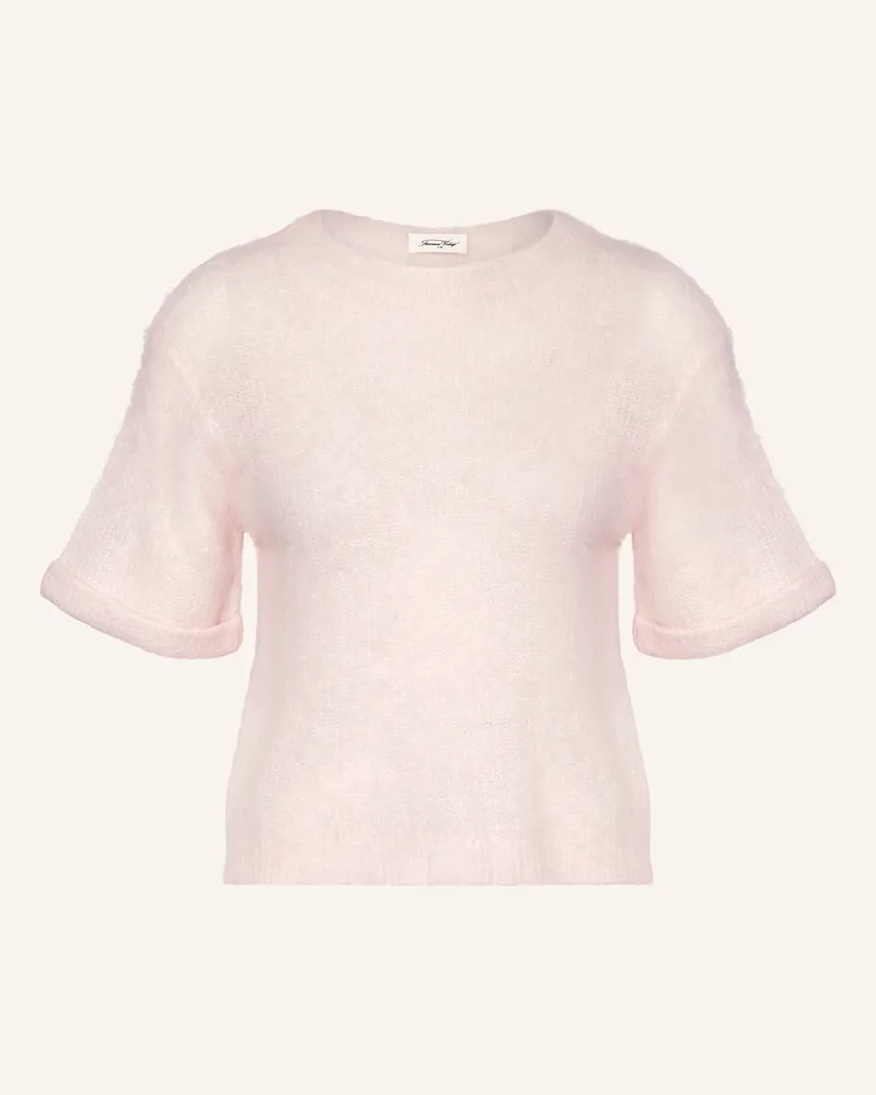 American Vintage Strickshirt mit Alpaka Hellrosa
