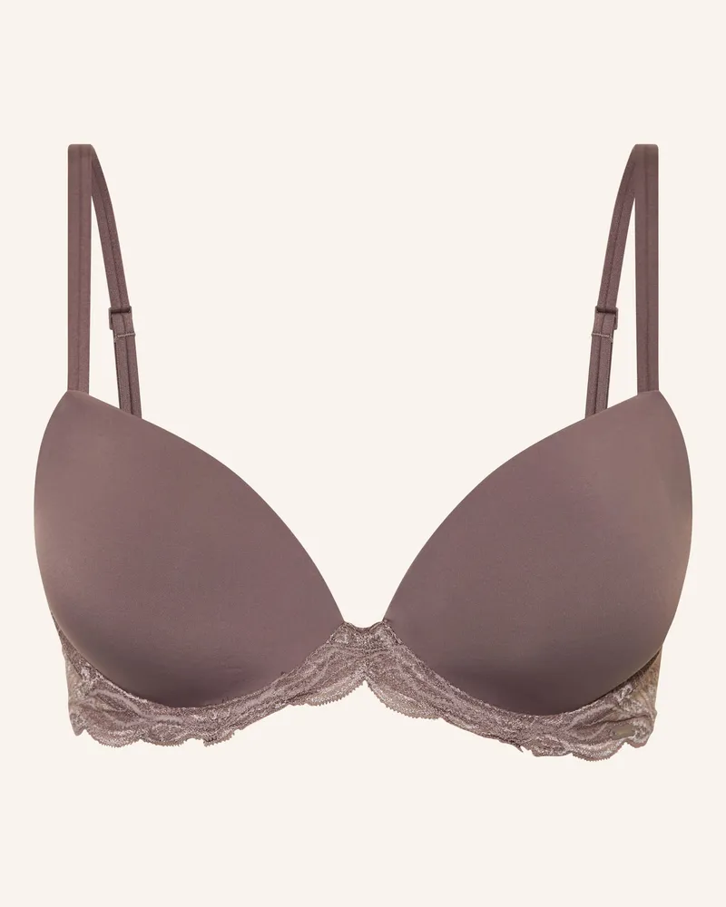 Calvin Klein Schalen-Bh Sensual Stretch Love braun Taupe