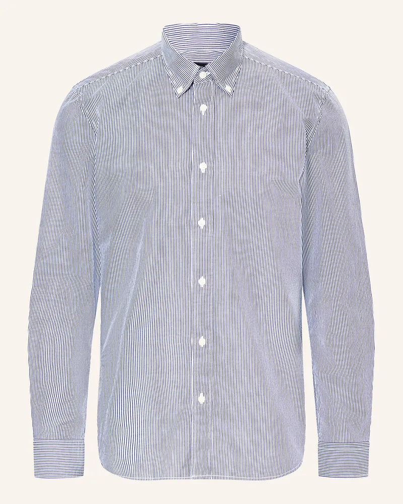 Marc O'Polo Hemd Regular Fit Blau