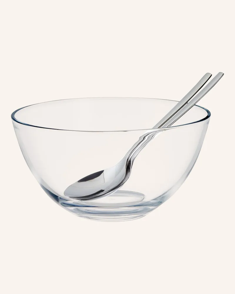 WMF 2er-Set Salatzubehör Taverno silber Silber