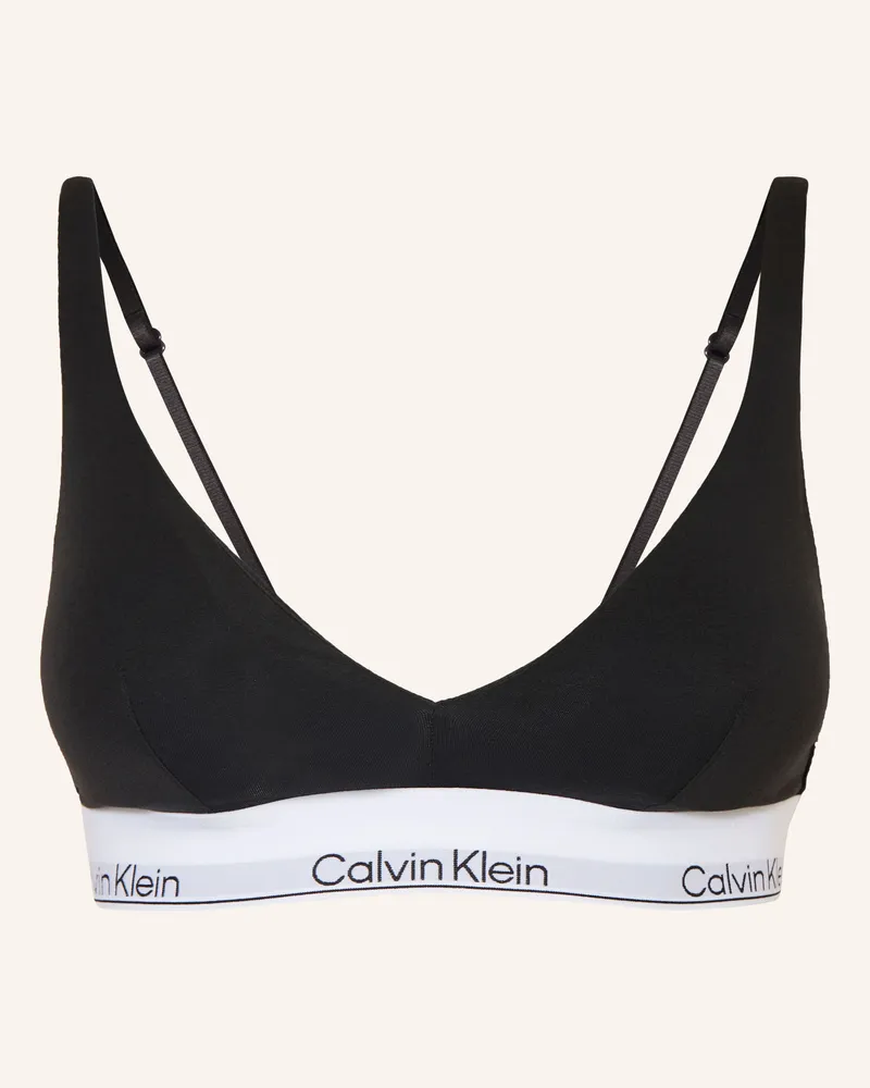 Calvin Klein Push-Up-Bh Icon Cotton Modal schwarz Schwarz