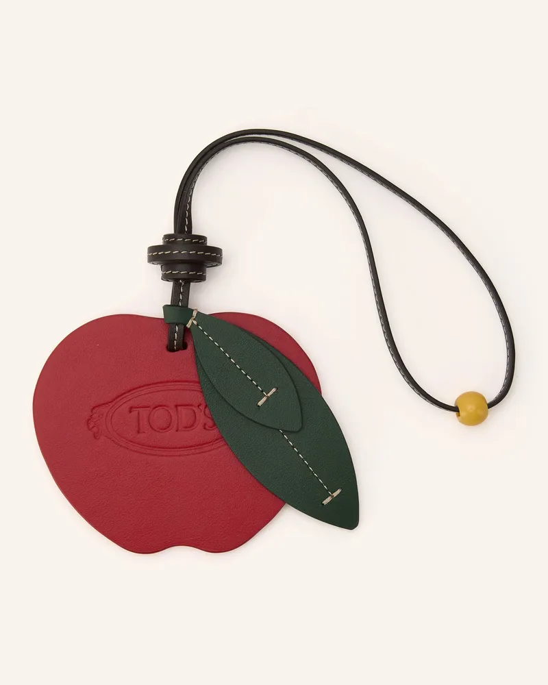 TOD'S Taschenanhänger Dunkelrot