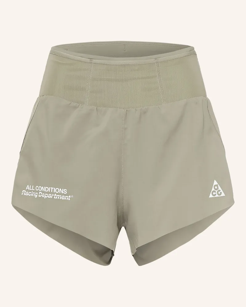 Nike 2-In-1-Laufshorts Trailwind gruen Grün