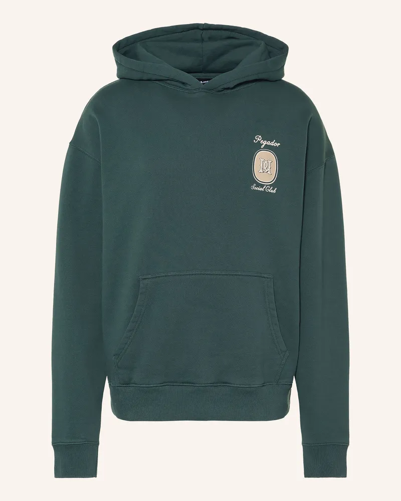 PEGADOR Oversized-Hoodie Casoli gruen Dunkelgrün