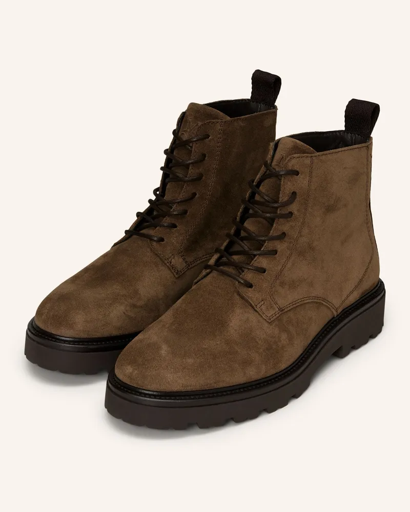 Marc O'Polo Schnürstiefel Model Phil braun Braun