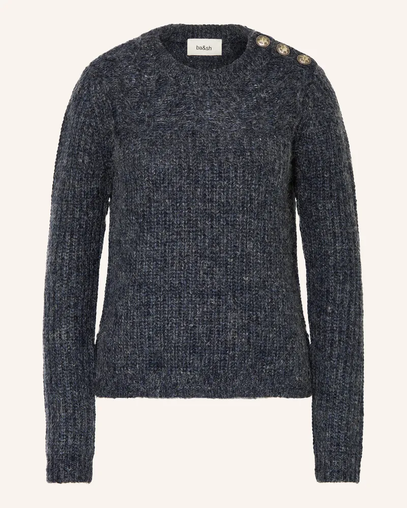 ba&sh Pullover Rachelle blau Dunkelblau