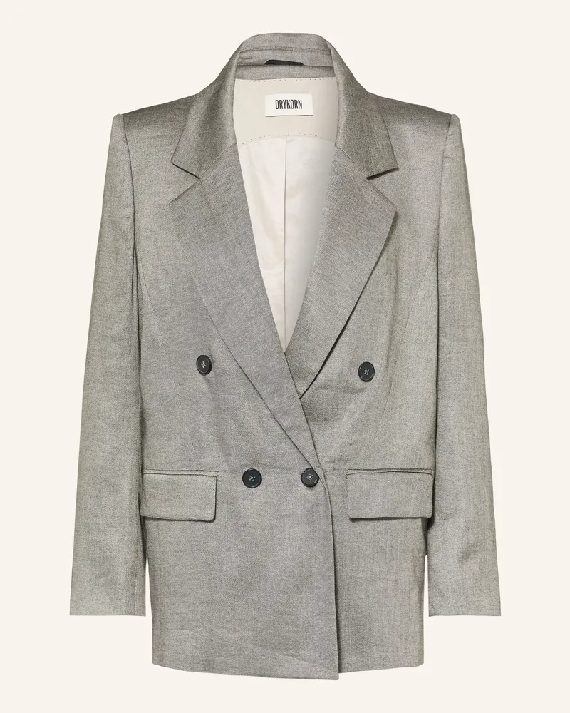 Drykorn Blazer Hadlow Mit Leinen grau Grau