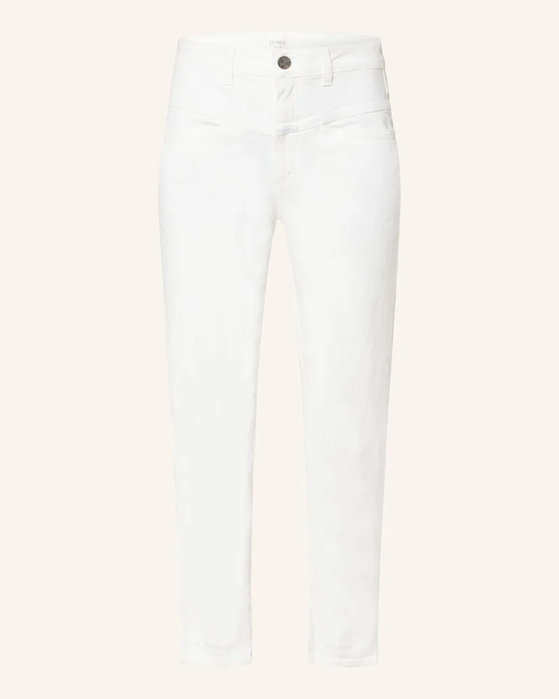 Closed Mom Jeans Weiss