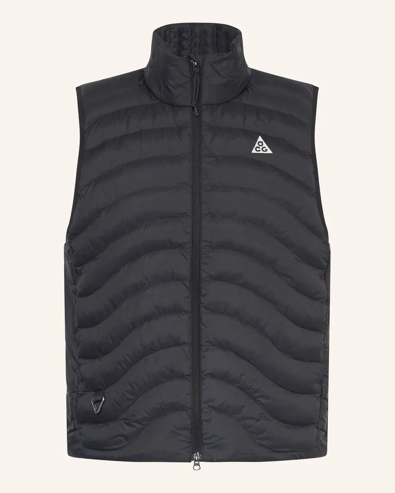 Nike Steppweste Lava Flow schwarz Schwarz