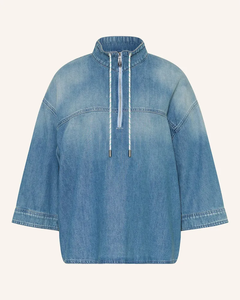 Marc Cain Jeansbluse Mit 3/4-Arm blau 353