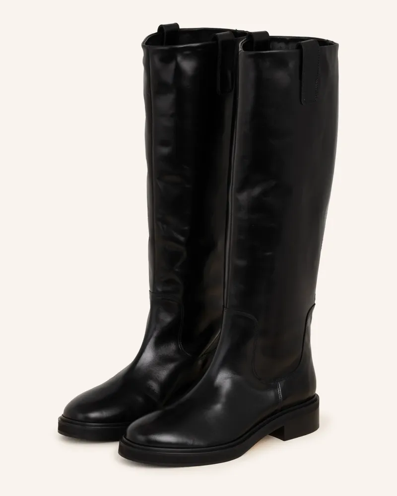 aeyde Stiefel Henry schwarz Schwarz