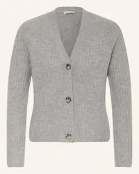 Mrs & HUGS Strickjacke mit Cashmere Grau