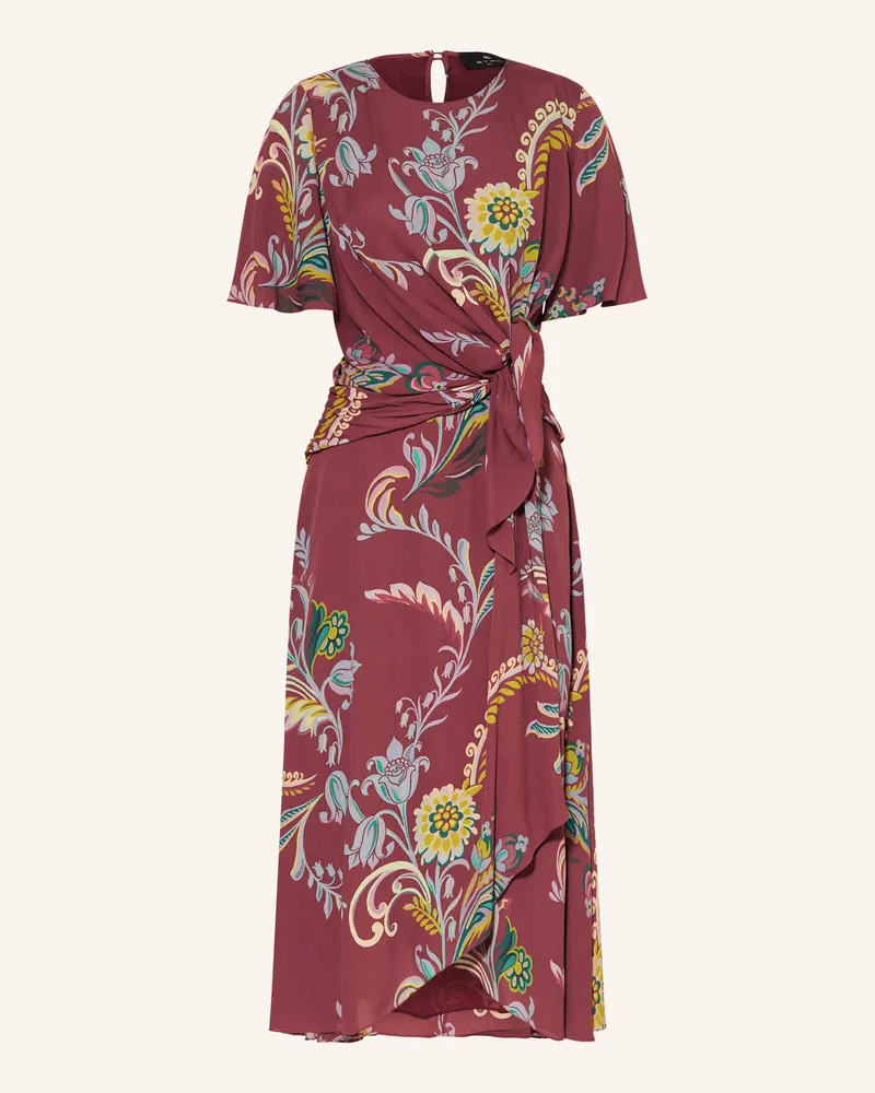 Etro Kleid rot Altrosa