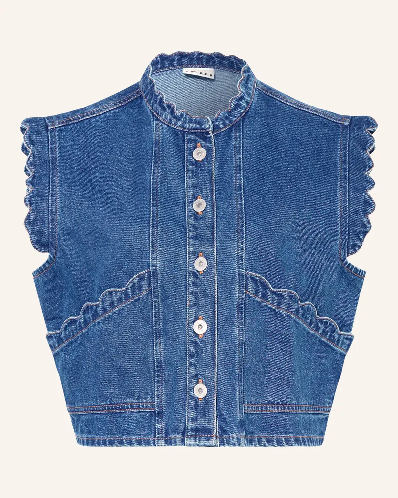 ICHI Jeansweste Ihpalou blau Blau