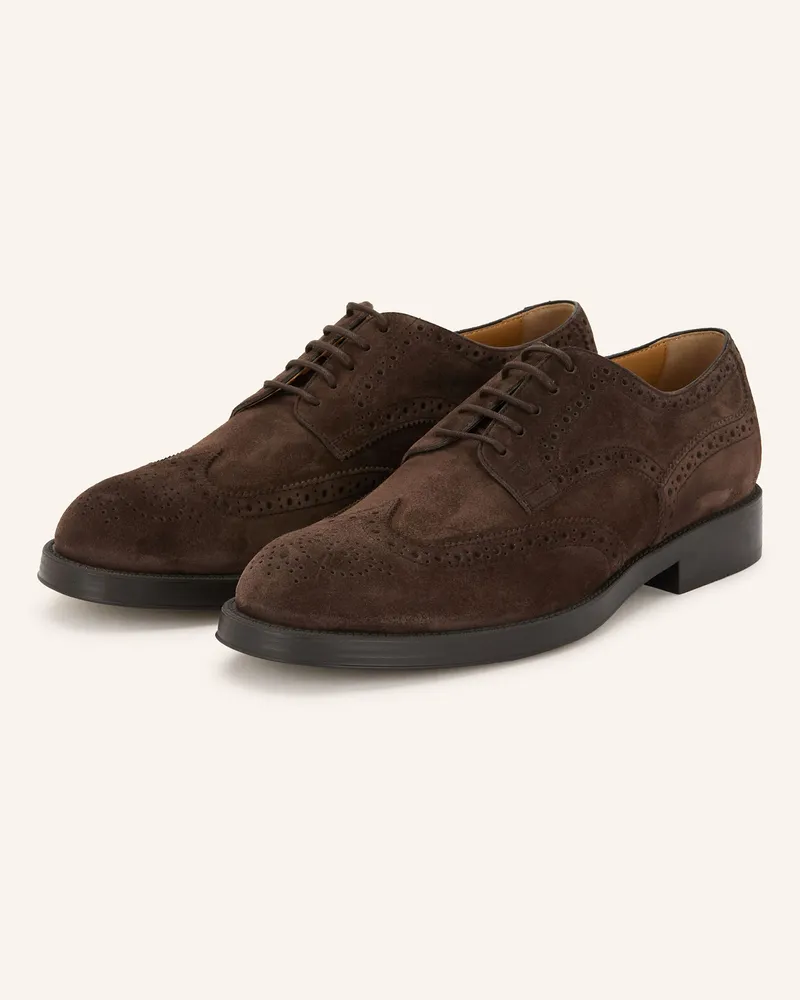 TOD'S Schnürer Dunkelbraun