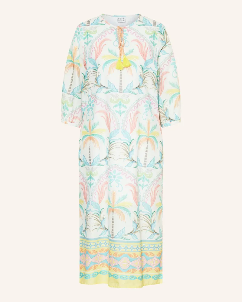 Emily van den Bergh Kleid blau Weiss