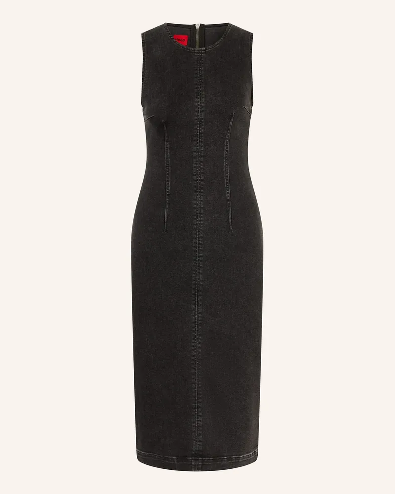 HUGO BOSS Etuikleid GAMELIA Schwarz