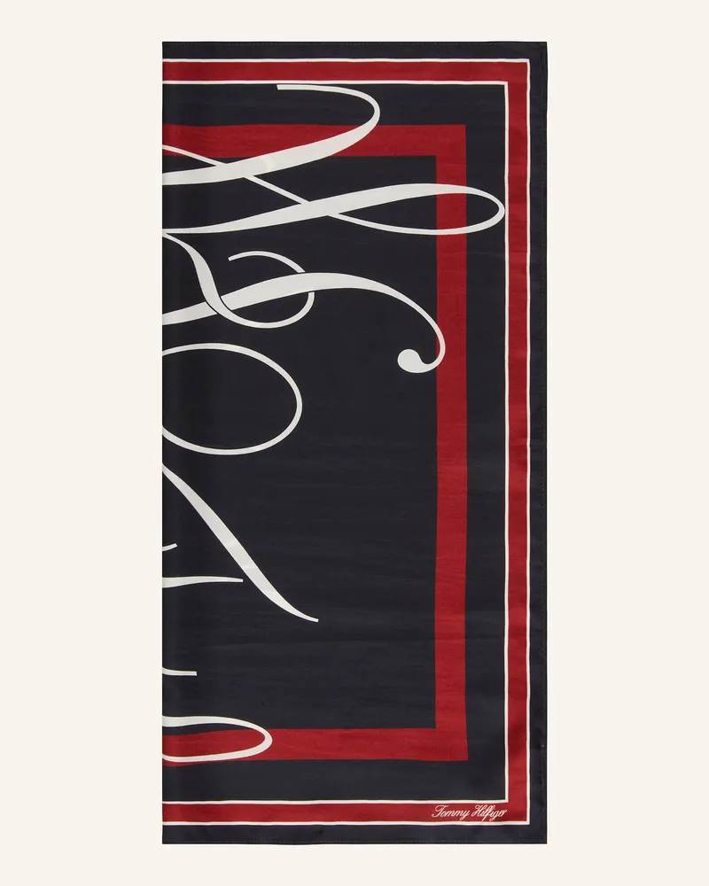 Tommy Hilfiger Seidentuch Dunkelblau