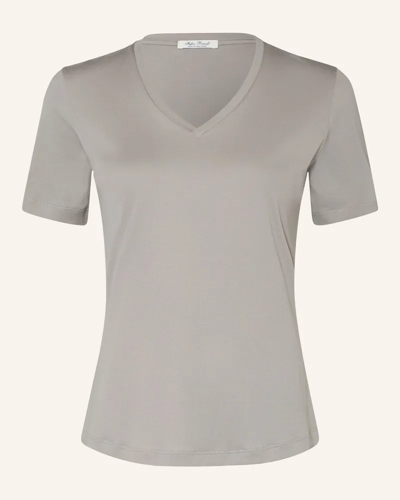 Stefan Brandt T-Shirt Clara grau Beige
