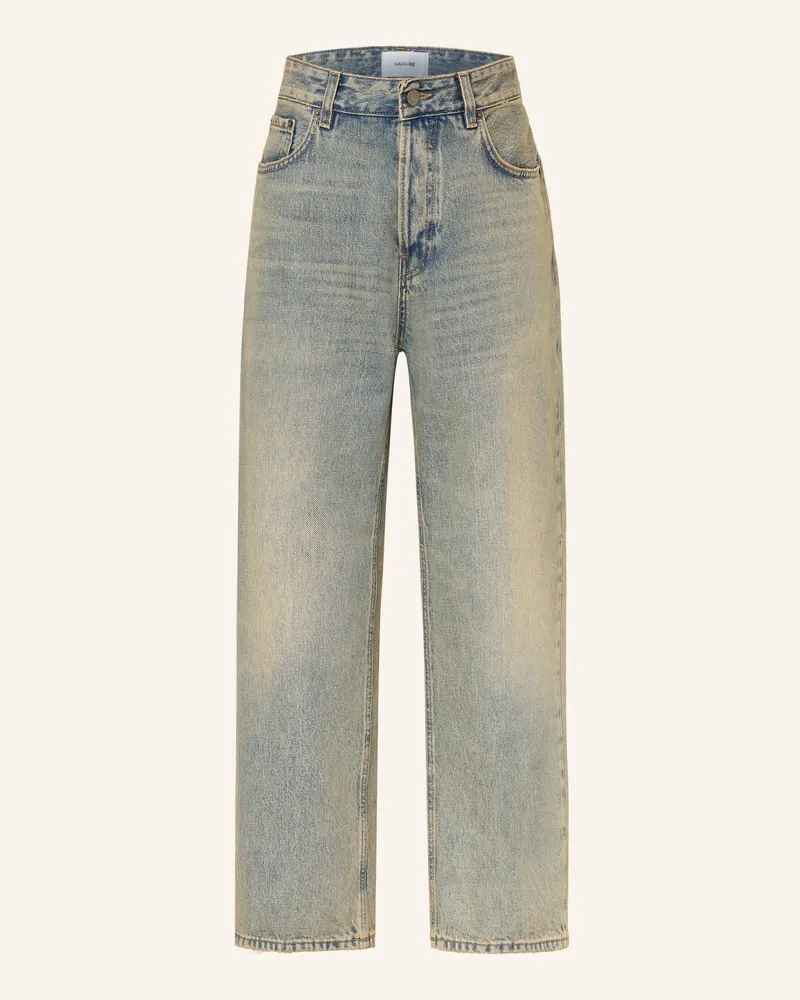 Haikure Cropped Jeans Betty blau L0914