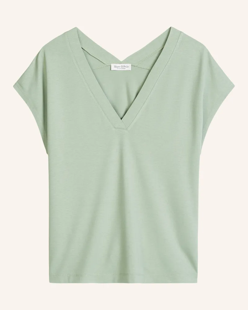 Marc O'Polo Bluse grau Hellgrün