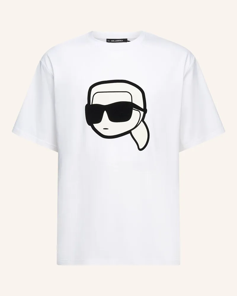Karl Lagerfeld T-Shirt weiss Weiss