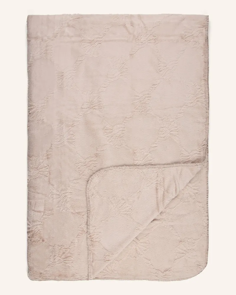 JOOP! Kunstfell-Plaid J!Sublime beige Taupe