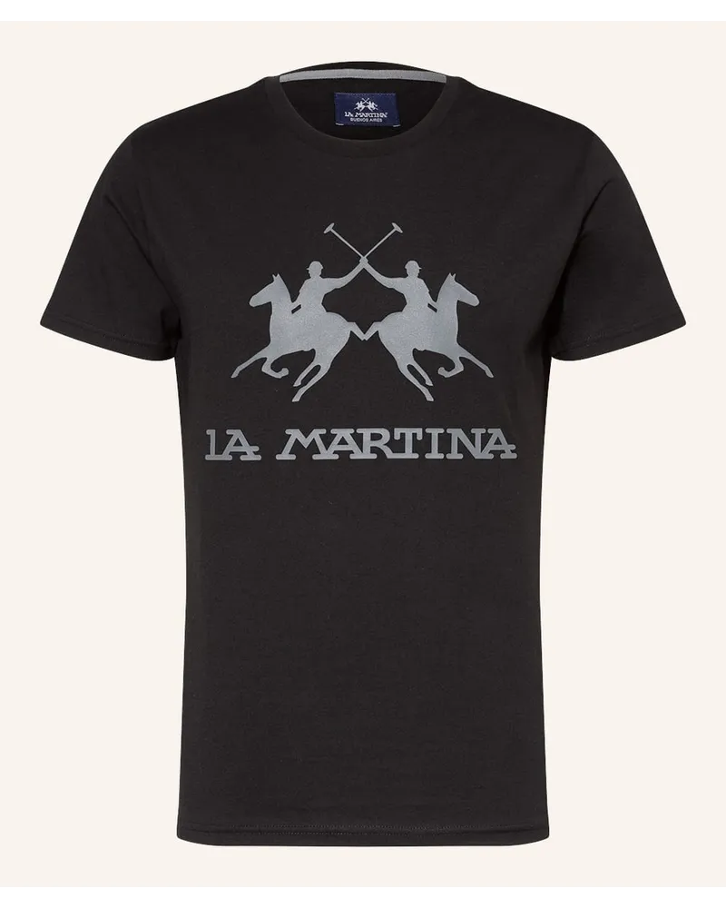 La Martina T-Shirt Schwarz