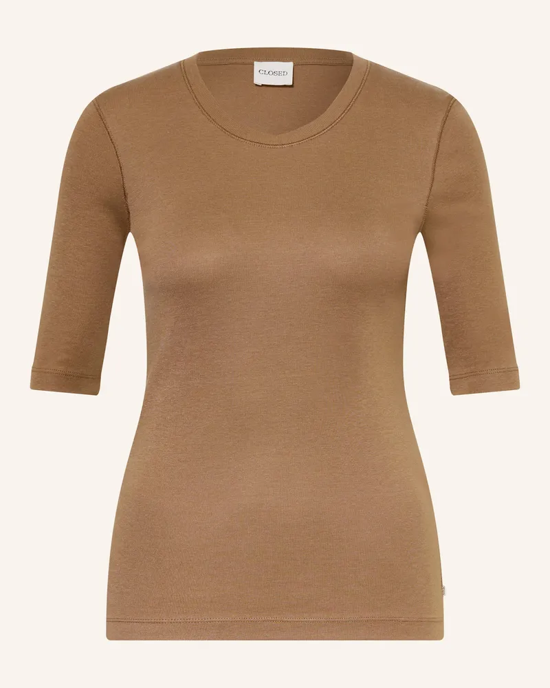 Closed T-Shirt braun Braun