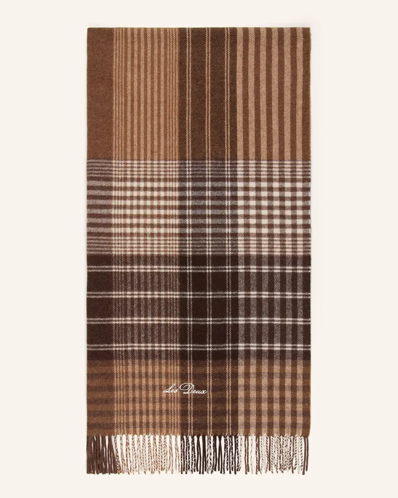 LES DEUX Schal braun Braun