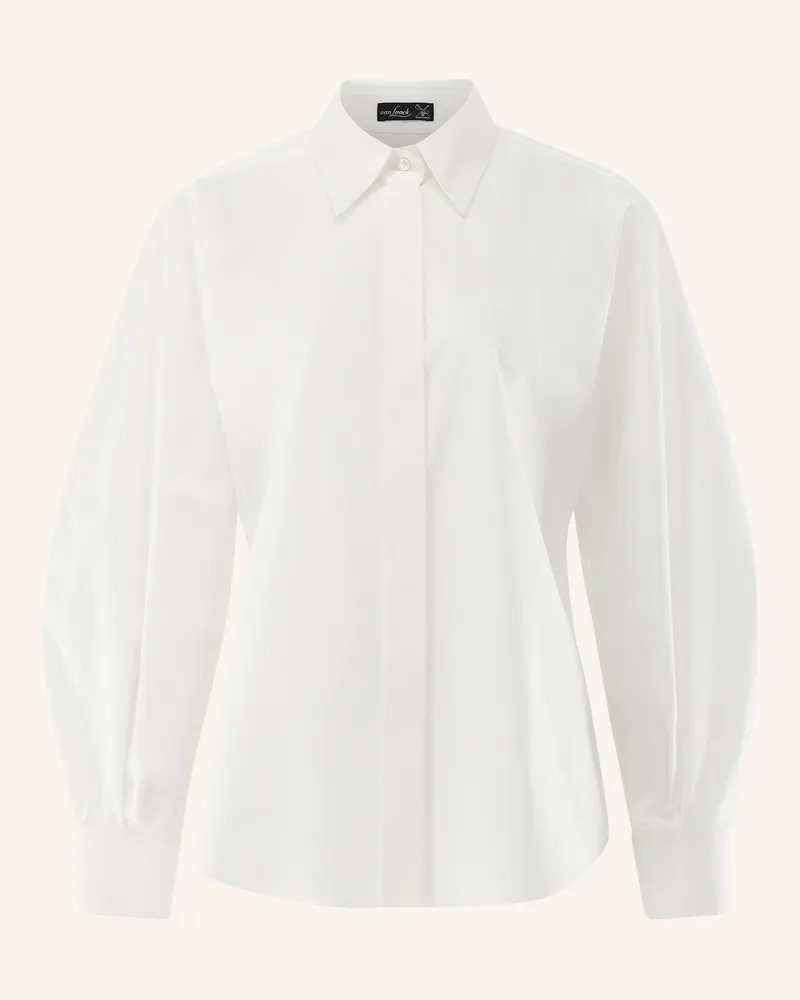 van Laack Bluse Modern Fit weiss Weiss