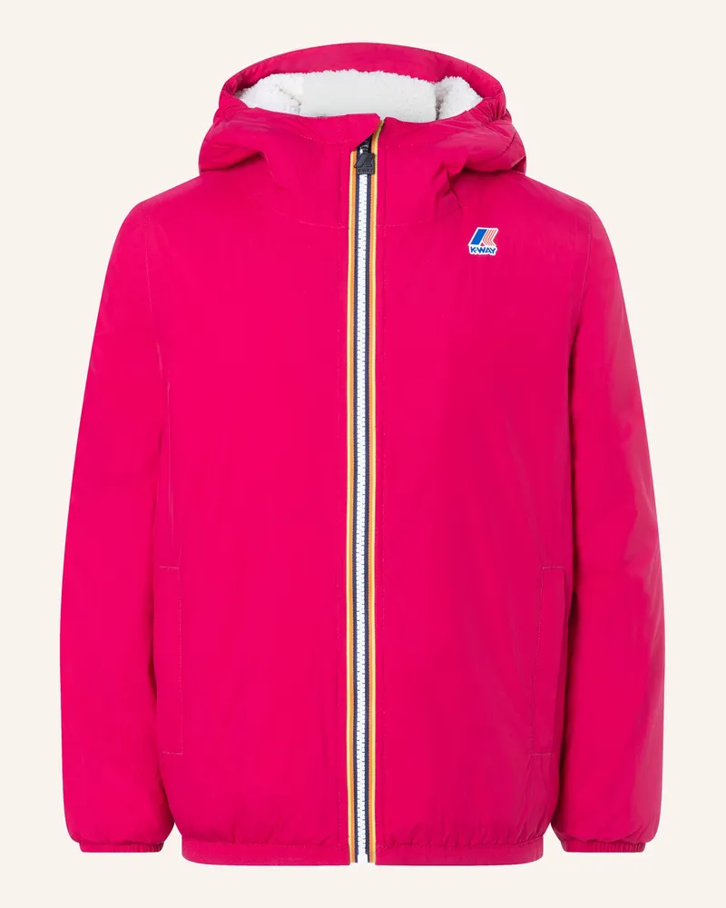 K-Way Funktionsjacke P. Le Vrai 4.0 Claude Orsetto rot Rot