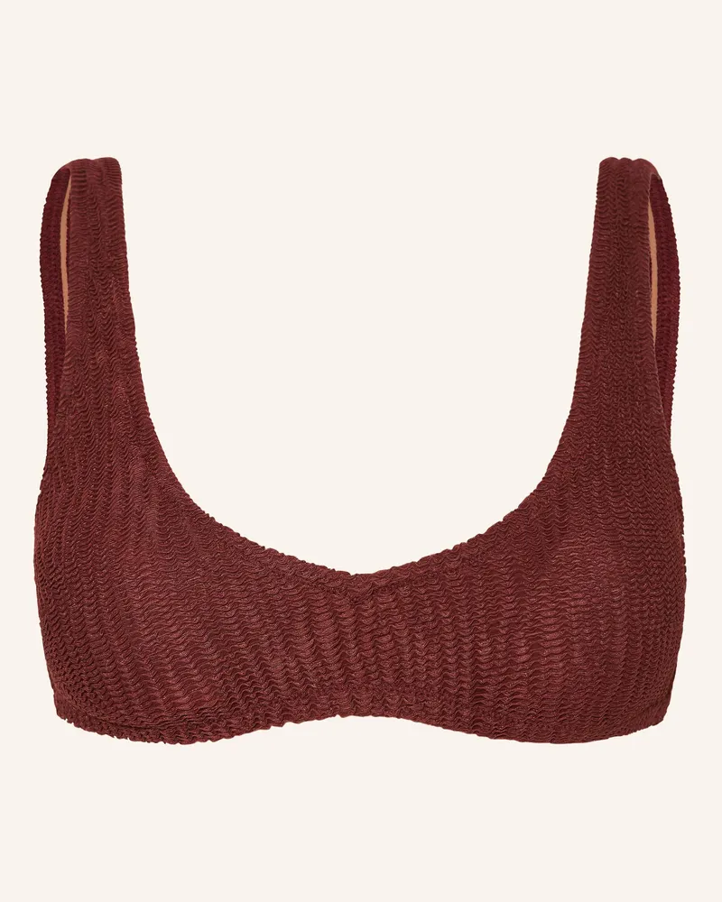 OAS Bustier-Bikini-Top CHERRY ROCCIA Dunkelrot