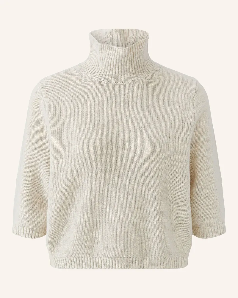 Oui  Strickshirt beige Beige