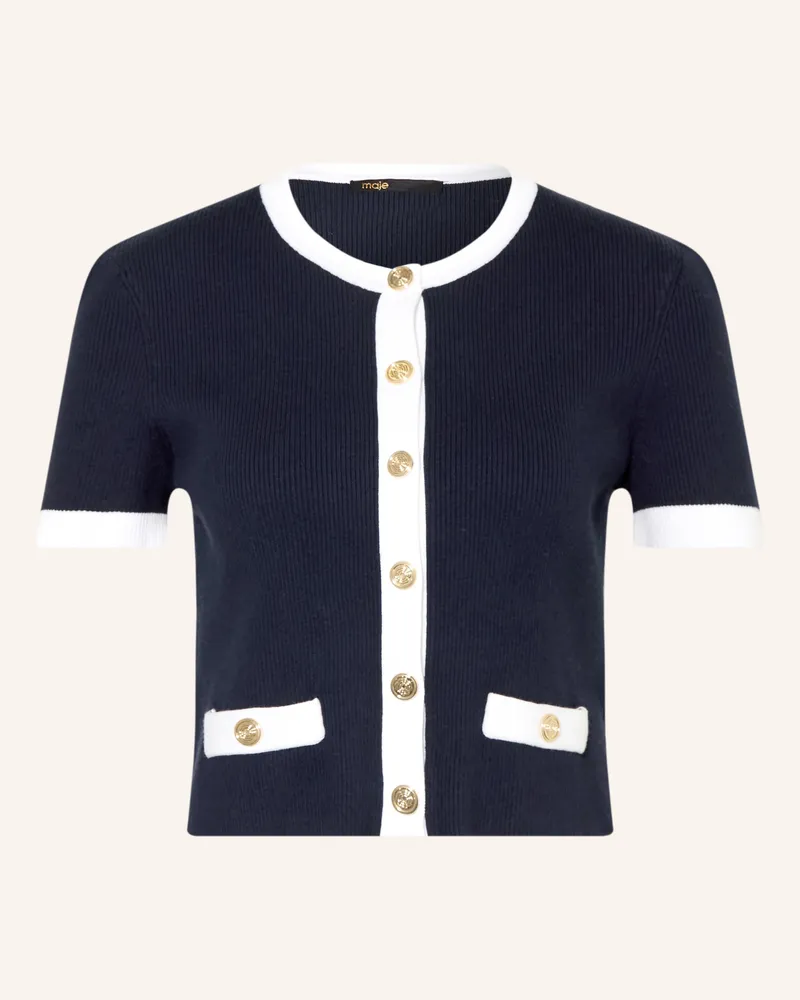 Maje Strickjacke Dunkelblau
