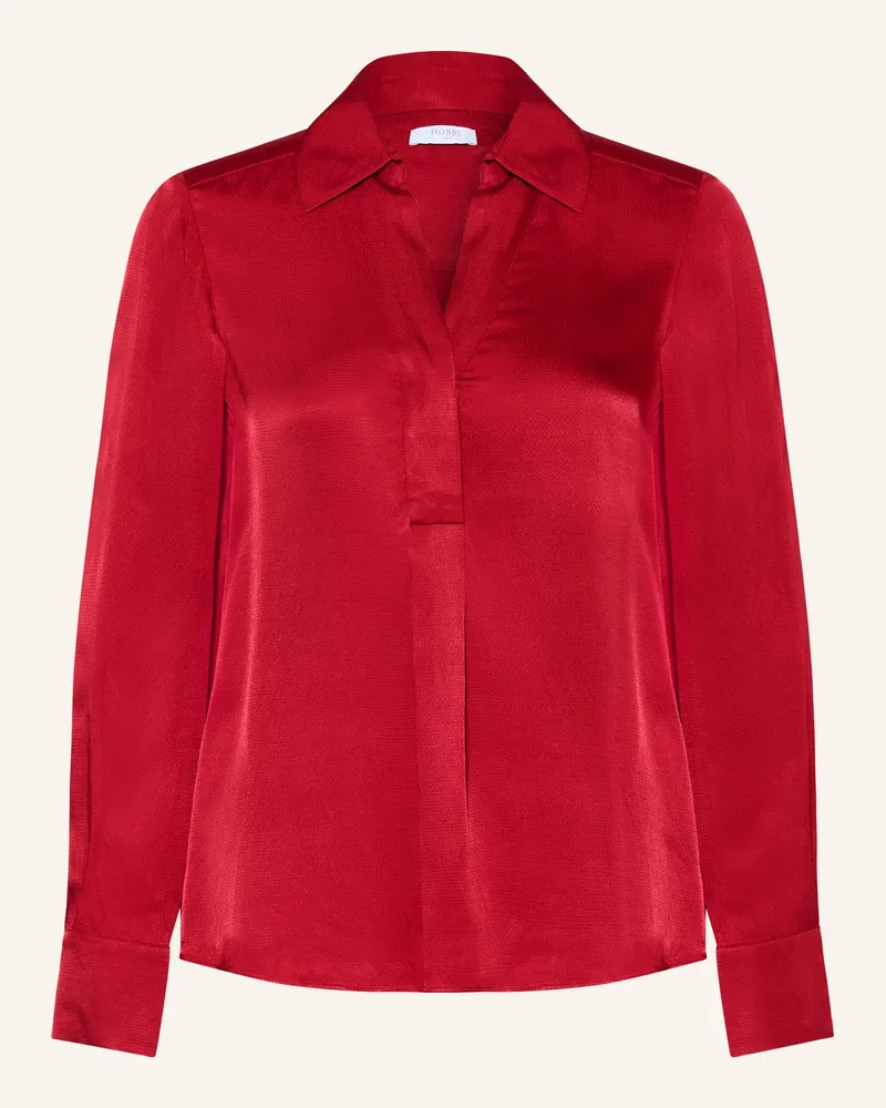 HOBBS London Blusenshirt Marie Aus Satin rot Rot