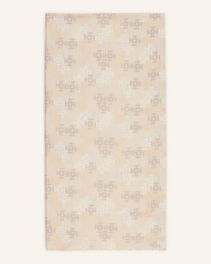 hemisphere Cashmere-Schal mit Seide Beige