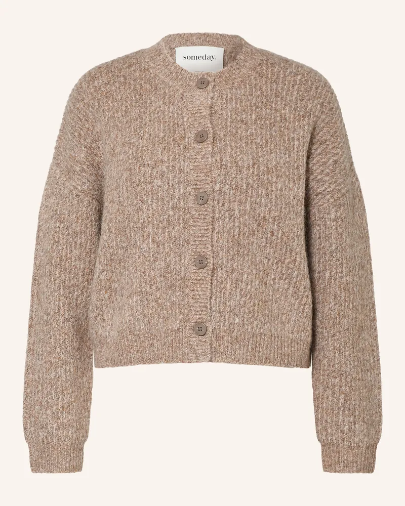 someday. Strickjacke Timaya beige Taupe