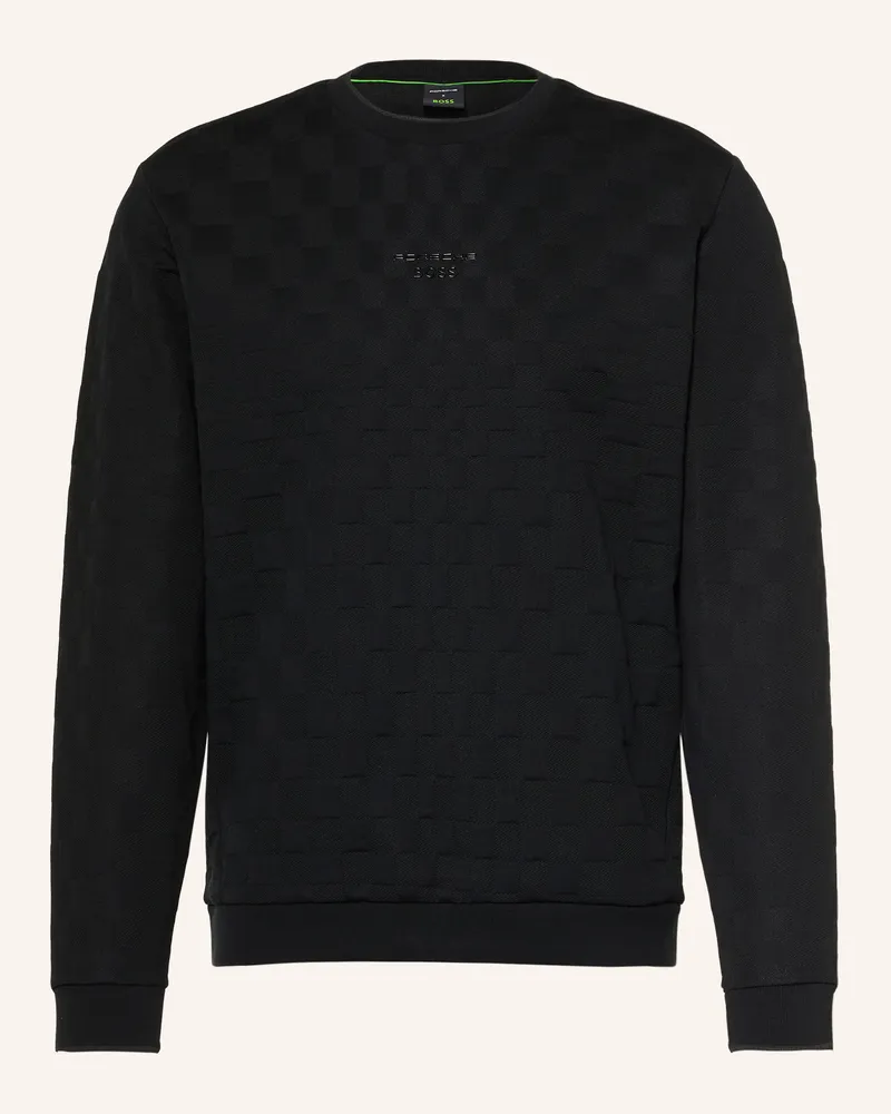 HUGO BOSS Sweatshirt Icons 70 schwarz Schwarz