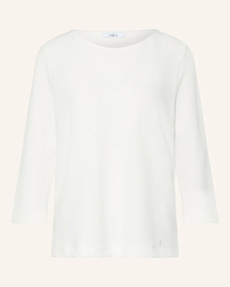 ZAíDA Shirt Mit 3/4-Arm weiss Weiss
