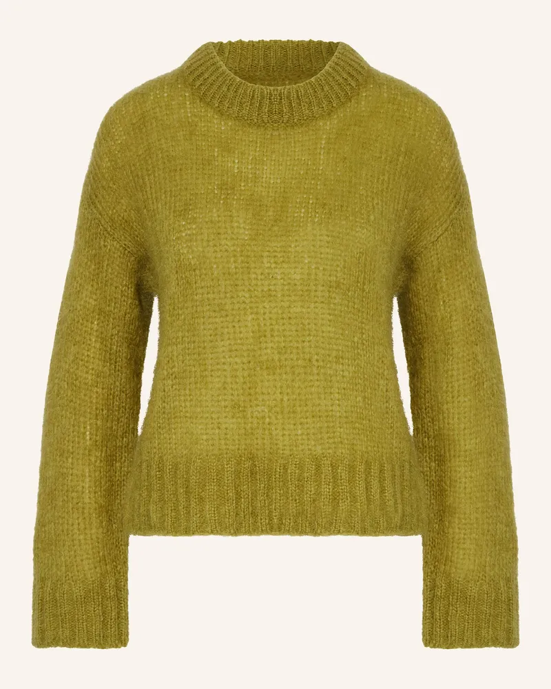 Part Two Mohair-Pullover SILLEPW Oliv