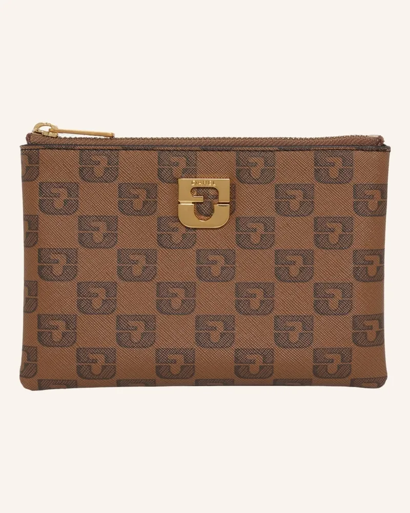 Gerard Darel Kleinlederwaren Pochette braun Camel