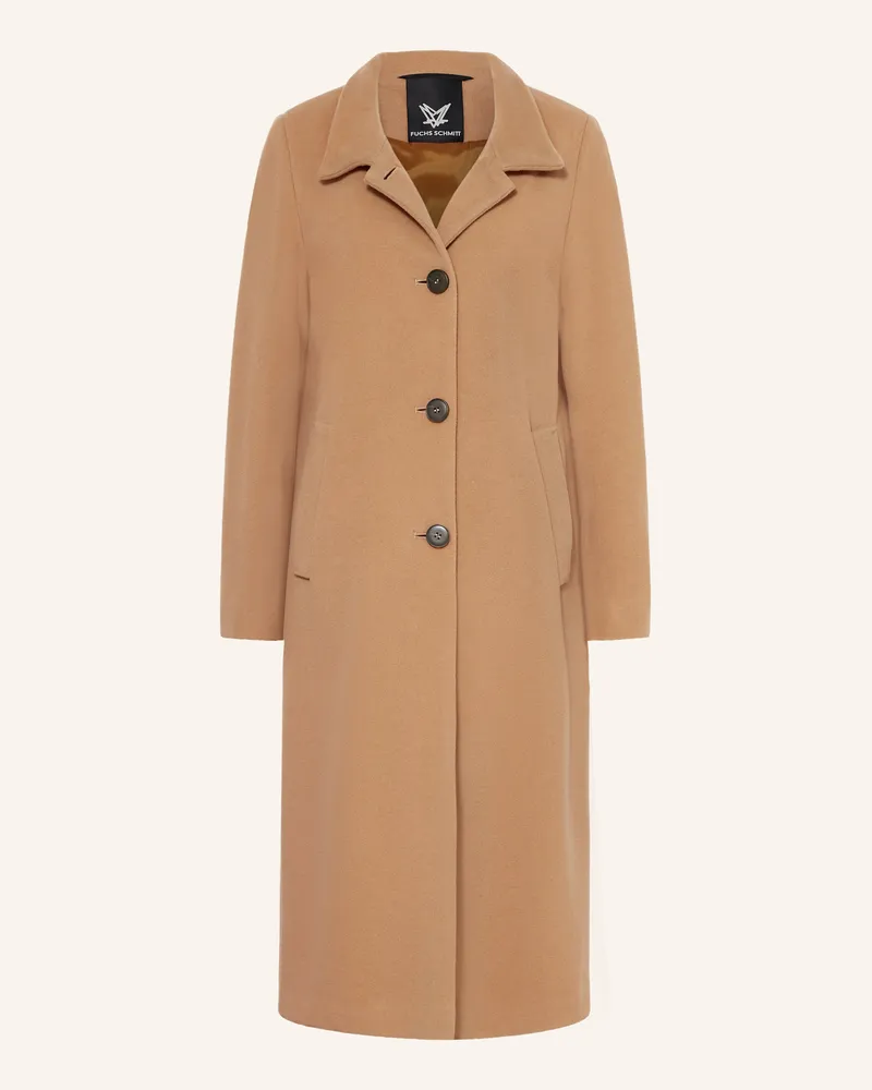 Fuchs Schmitt Wollmantel Camel