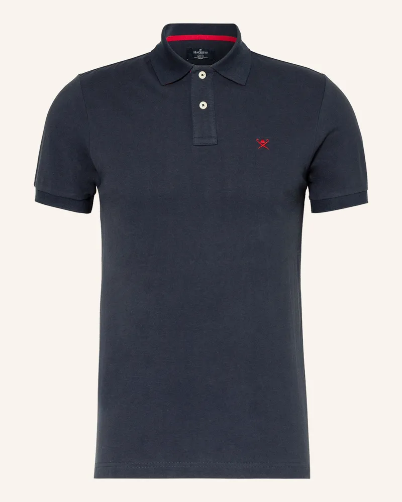Hackett Piqué-Poloshirt Slim Fit Dunkelblau