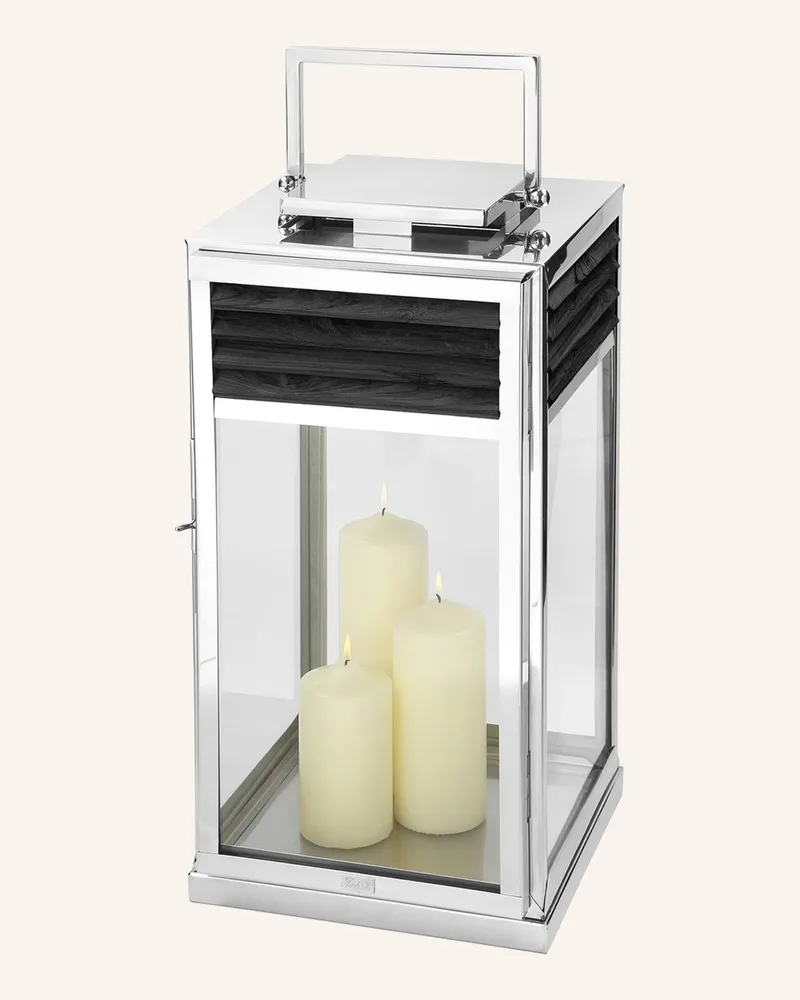 Fink Laterne Genua silber Schwarz