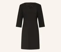 Kleid mit 3/4-Arm und Schmucksteinen